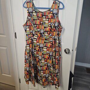 3X Eva Rose Book Dress